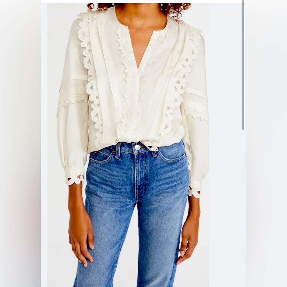 New with tags Rebecca Taylor blouse!